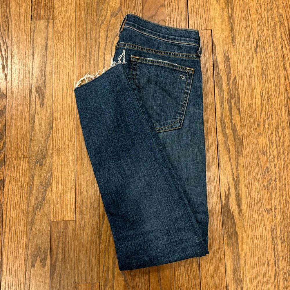 Rag & Bone Dre Low Rise Ankle Slim Boyfriend Jeans